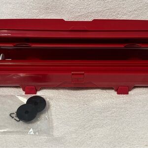 Red Kitchen Tool Storage Box